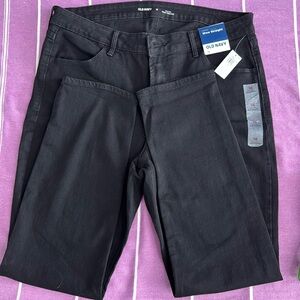 Old Navy High-Rise Wow Jeans, Black, NWT